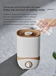 POWER Unique Design Air Humidifier  120ML Capacity Lasting Mois Humidifier Desktop Low Noise Operati